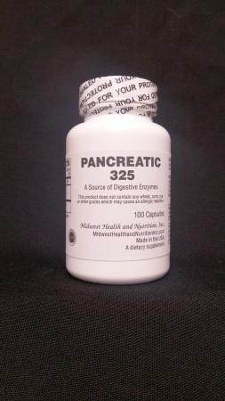 Pancreatic 325 capsules 100 count