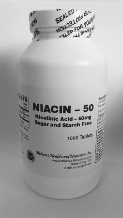 Niacin-50 Tablets 1000 count