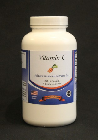 Vitamin C Capsules 500 count