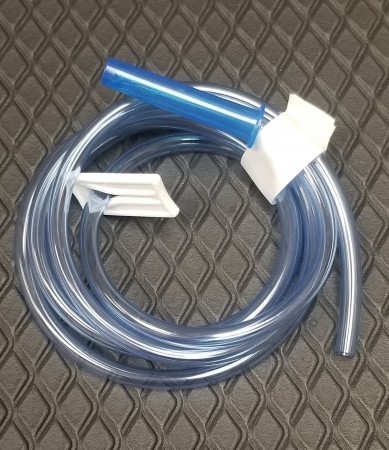Enema Replacement Tube and Clip for plastic bucket - 5 ft