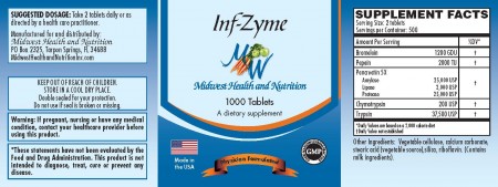 Inf-Zyme 1000 count tablets