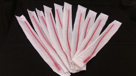 Red Rubber Catheter 10 Pack- all 10 same size